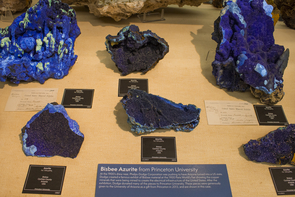 Part of the Princeton collection on display at the UA Mineral Museum (Photo: Robin Tricoles/UA News) Part of the Princeton collection on display at the UA Mineral Museum (Photo: Robin Tricoles/UA News)